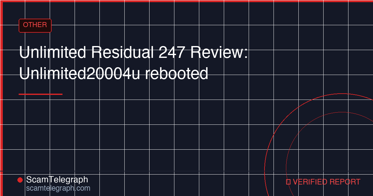Unlimited Residual 247 Review: Unlimited20004u rebooted