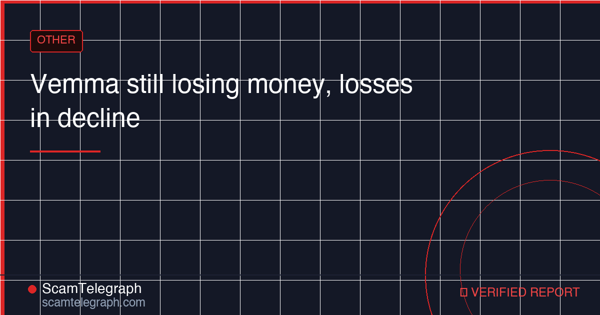 Vemma still losing money, losses in decline