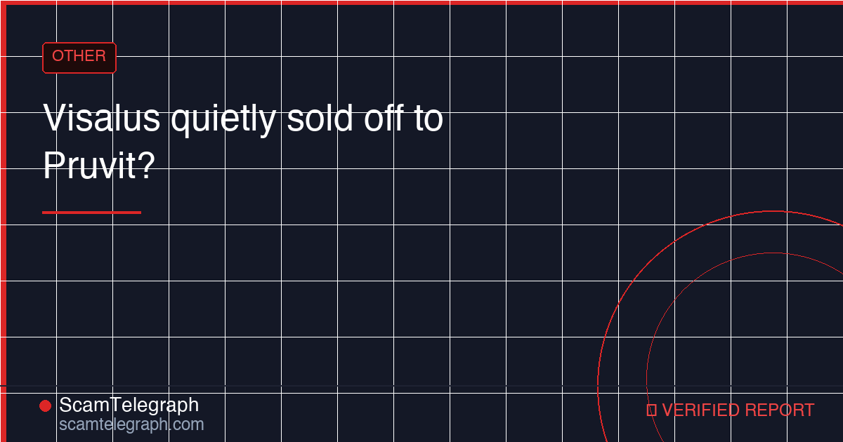 Visalus quietly sold off to Pruvit?