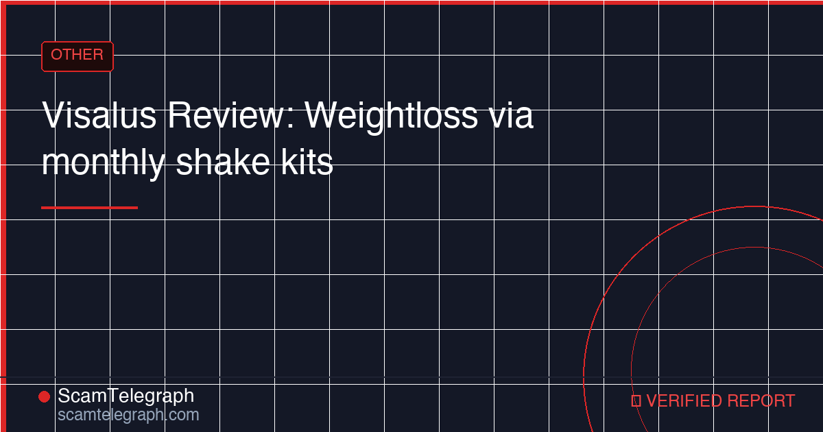 Visalus Review: Weightloss via monthly shake kits