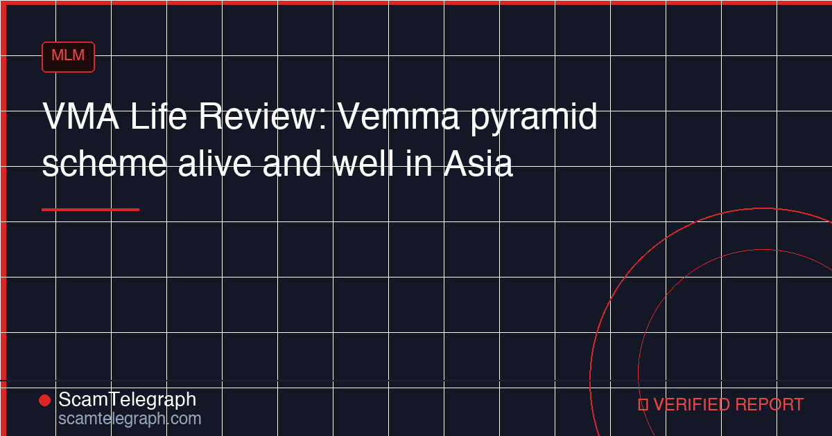 VMA Life Review: Vemma pyramid scheme alive and well in Asia