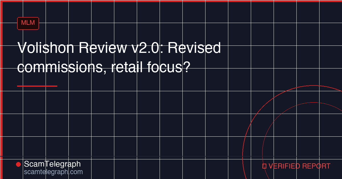 Volishon Review v2.0: Revised commissions, retail focus?