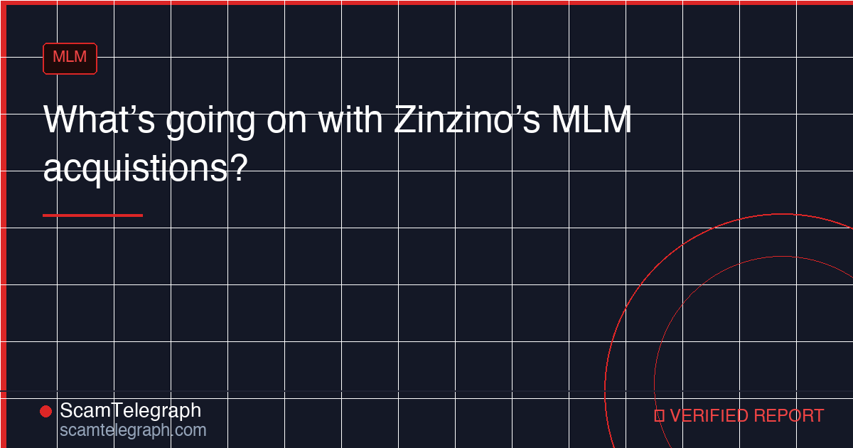 What’s going on with Zinzino’s MLM acquistions?