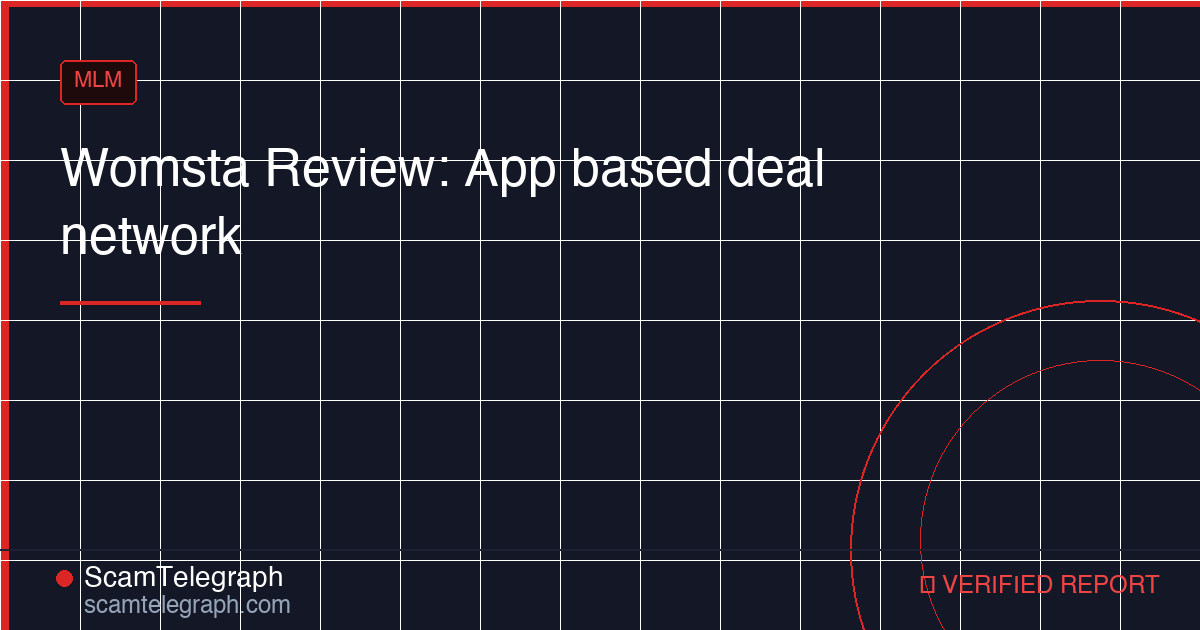 Womsta Review: App based deal network