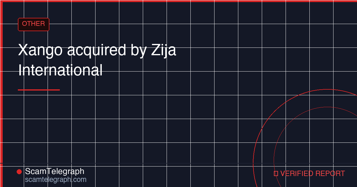 Xango acquired by Zija International
