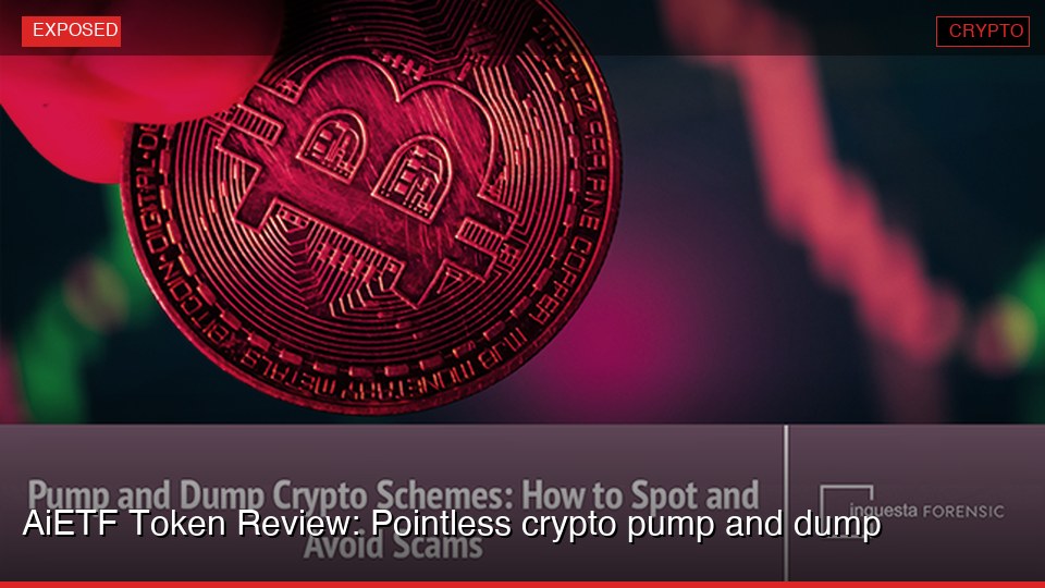AiETF Token Review: Pointless crypto pump and dump
