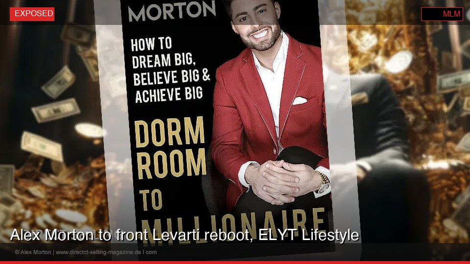 Alex Morton to front Levarti reboot, ELYT Lifestyle