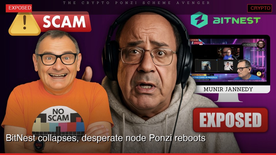 BitNest collapses, desperate node Ponzi reboots