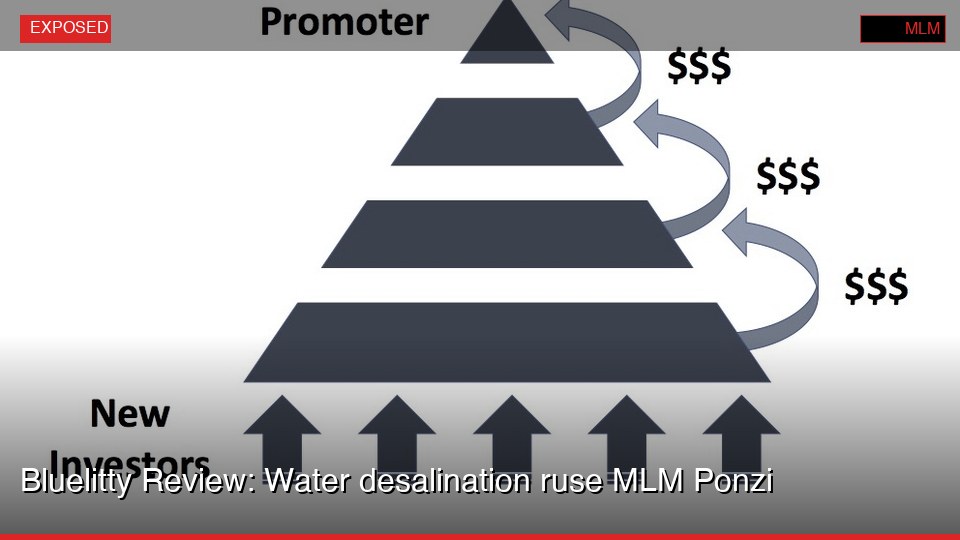 Bluelitty Review: Water desalination ruse MLM Ponzi
