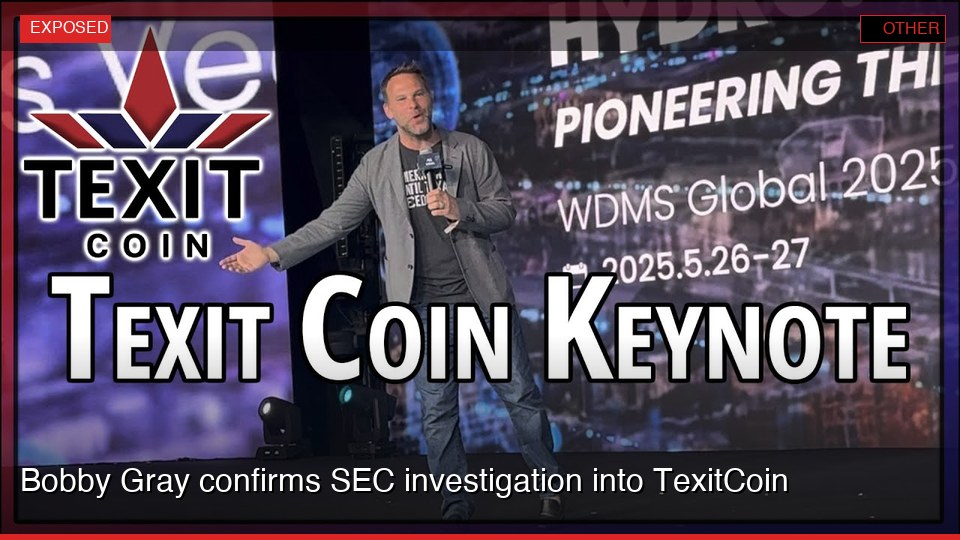 Bobby Gray confirms SEC investigation into TexitCoin