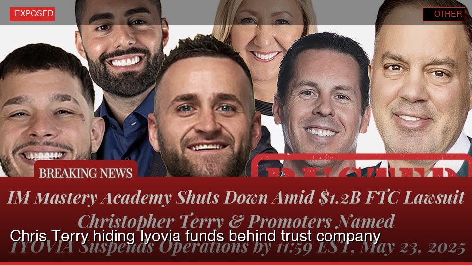 Chris Terry hiding Iyovia funds behind trust company