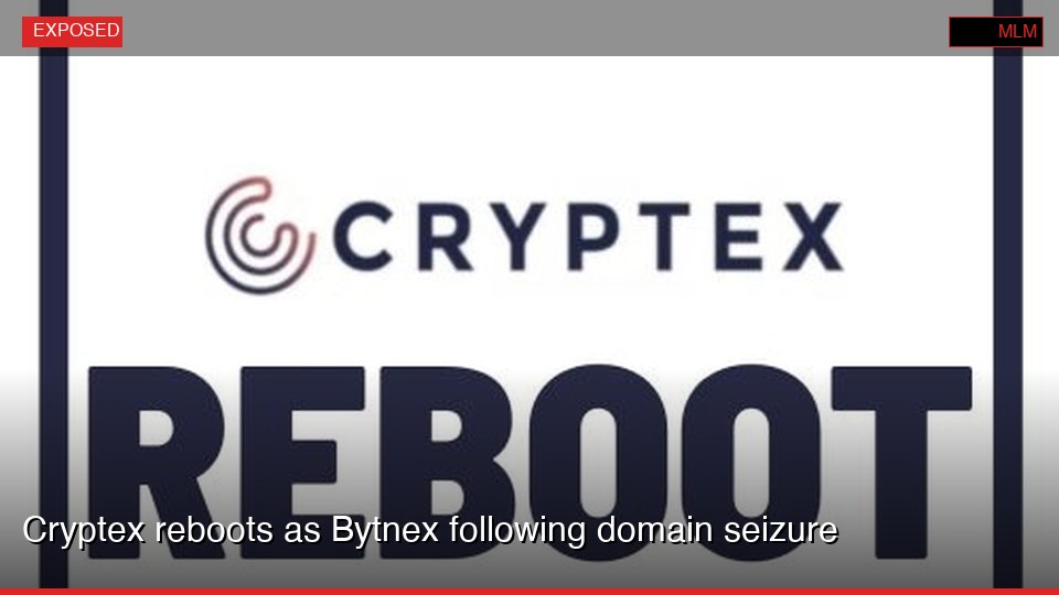 Cryptex reboots as Bytnex following domain seizure