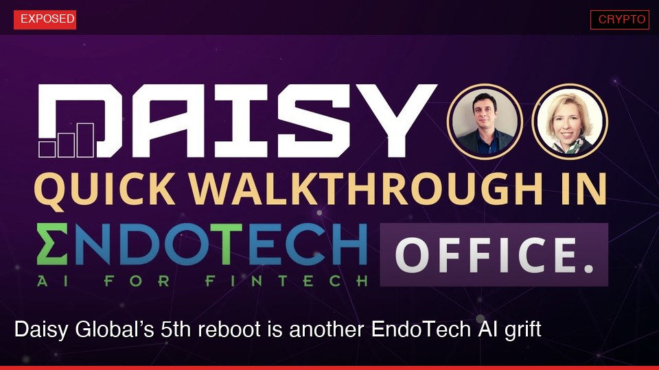 Daisy Global’s 5th reboot is another EndoTech AI grift