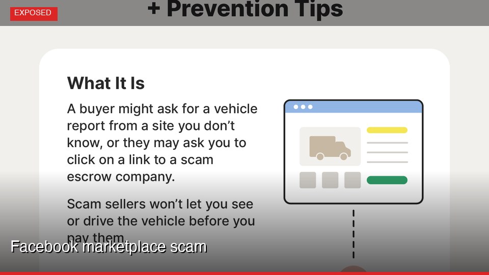 Facebook marketplace scam