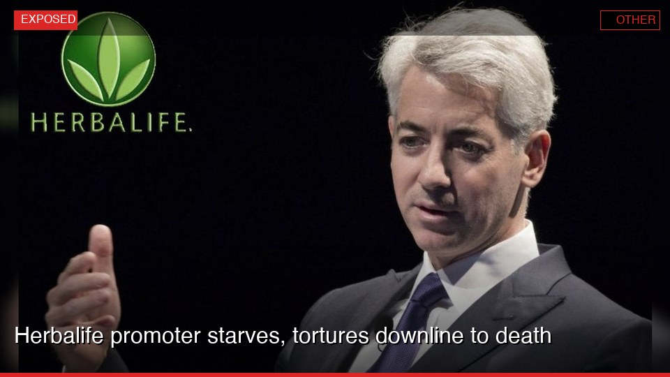 Herbalife promoter starves, tortures downline to death