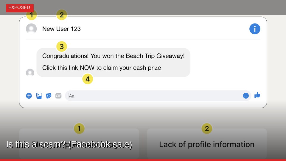 Is this a scam? (Facebook sale)