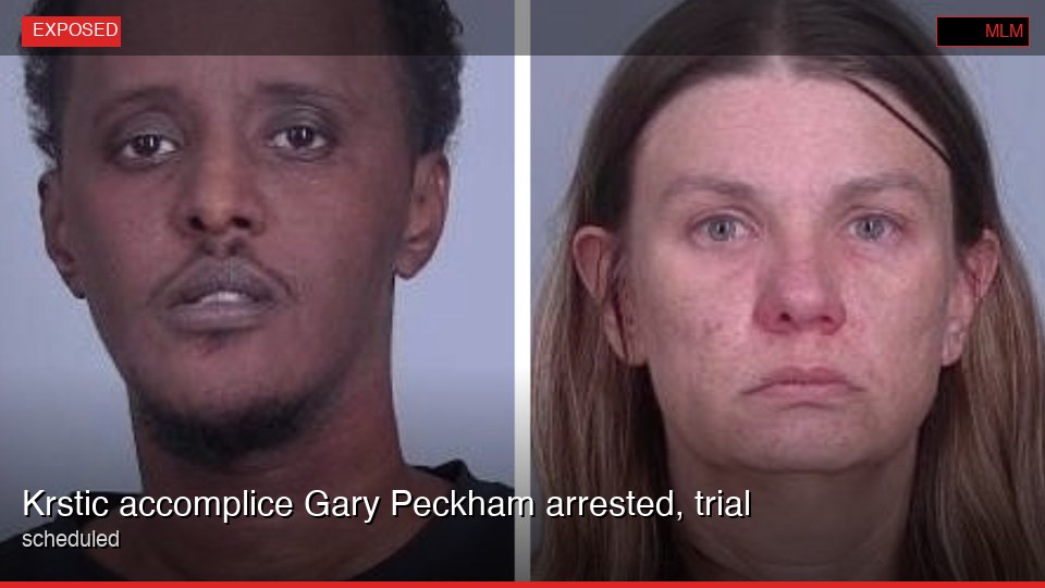 Krstic accomplice Gary Peckham arrested, trial scheduled