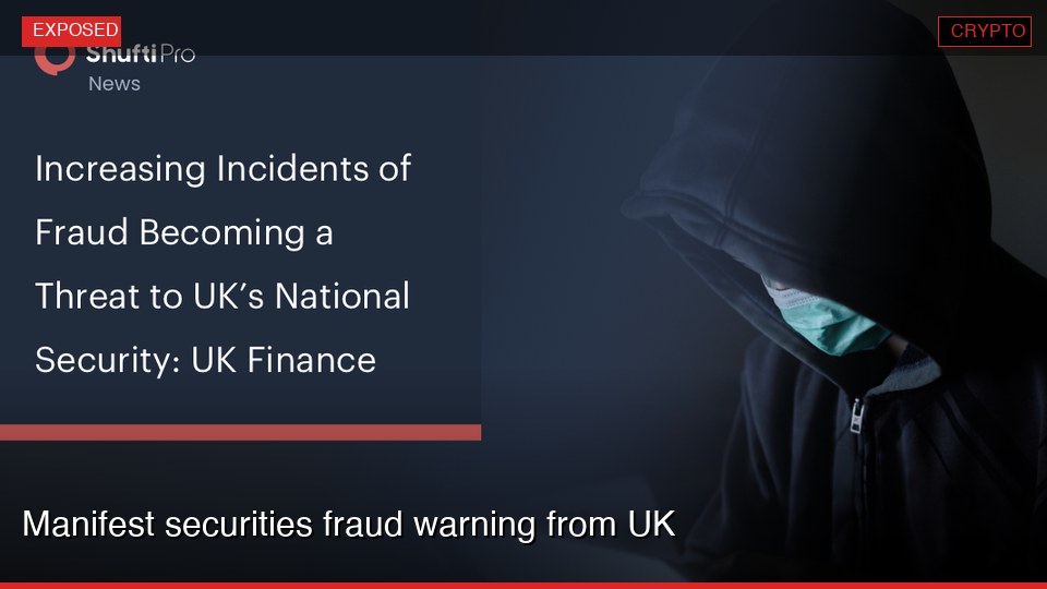 Manifest securities fraud warning from UK