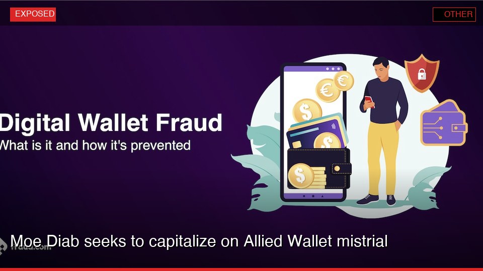 Moe Diab seeks to capitalize on Allied Wallet mistrial