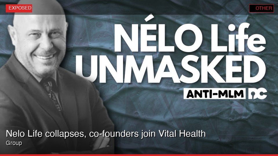 Nelo Life collapses, co-founders join Vital Health Group