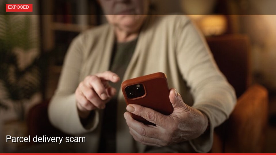 Parcel delivery scam