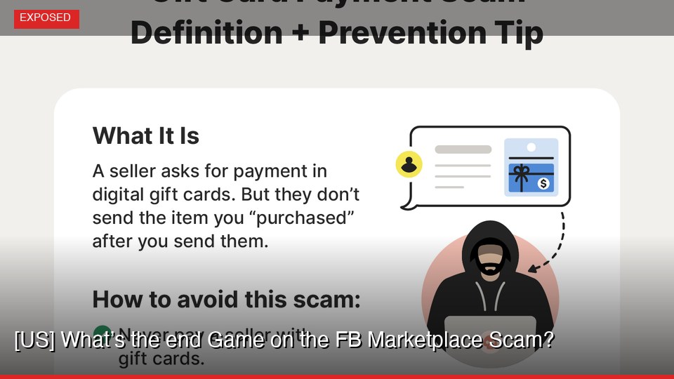 [US] What’s the end Game on the FB Marketplace Scam?