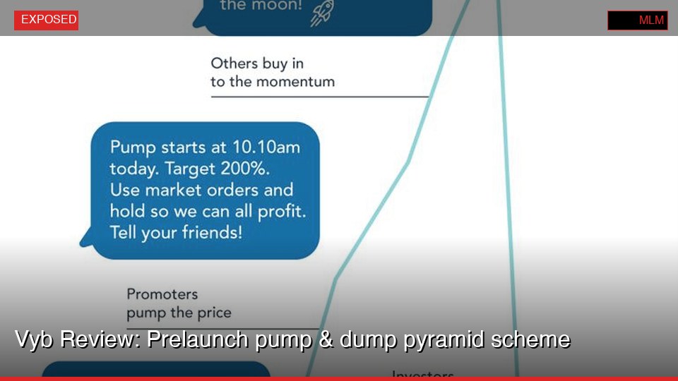 Vyb Review: Prelaunch pump & dump pyramid scheme