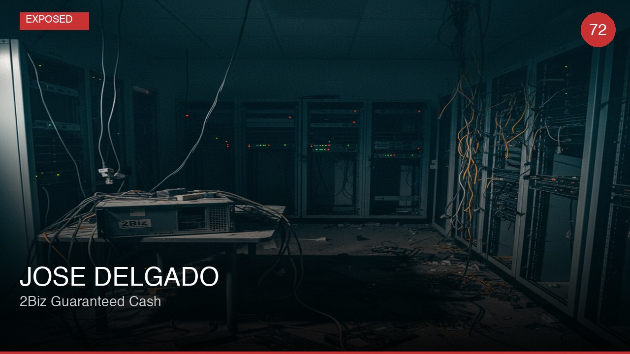 2Biz Guaranteed Cash Review: Delgado launches third Ponzi cycler