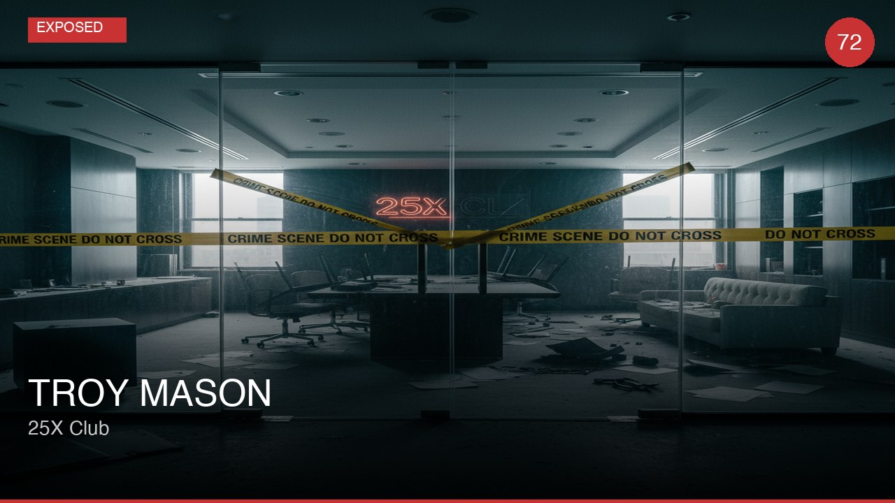 25X Club Review: Troy Mason reboots Our Gas Club pyramid